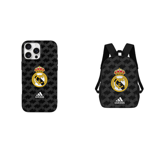 Real Madrid iPhone Case + backpacks 17 inch / free shipping