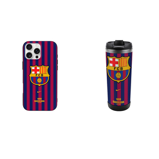 Barcelona iPhone Case + Sports Water Bottle / free shipping