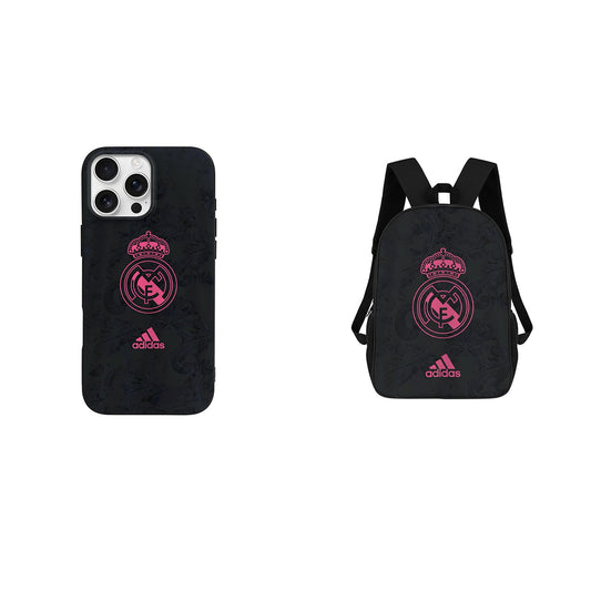 Real Madrid iPhone Case + backpacks 17 inch / free shipping