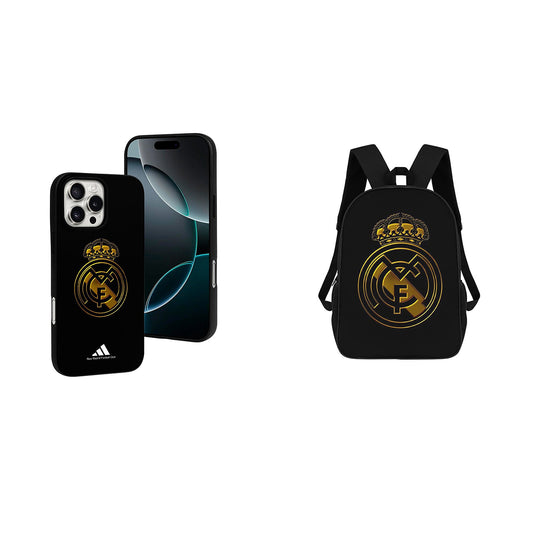 Real Madrid iPhone Case + backpacks 17 inch / free shipping