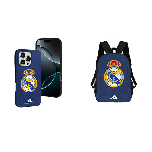 Real Madrid iPhone Case + backpacks 17 inch / free shipping