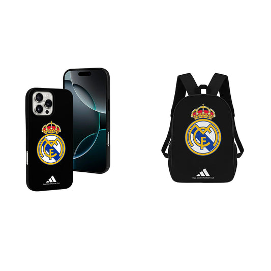 Real Madrid iPhone Case + backpacks 17 inch / free shipping