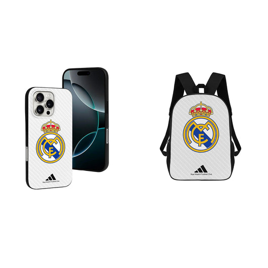 Real Madrid iPhone Case + backpacks 17 inch / free shipping