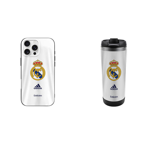 Real Madrid iPhone Case + Sports Water Bottle / free shipping