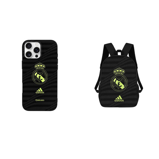 Real Madrid iPhone Case + backpacks 17 inch / free shipping