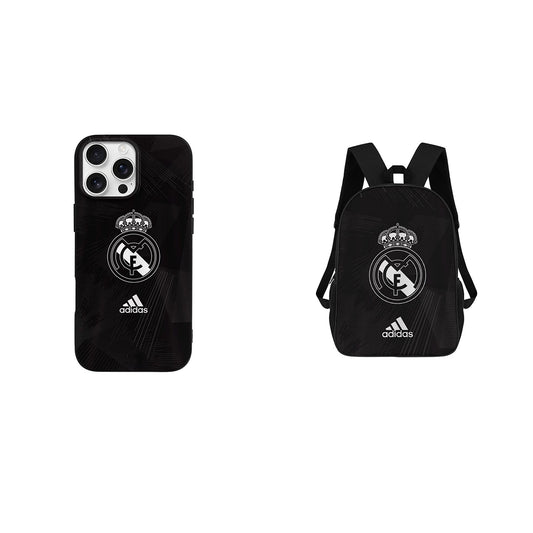 Real Madrid iPhone Case + backpacks 17 inch / free shipping