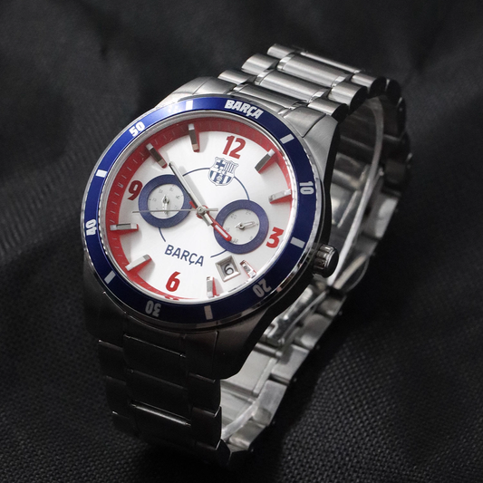 Barcelone Watch Stainless Steel Strap Water-Resistant