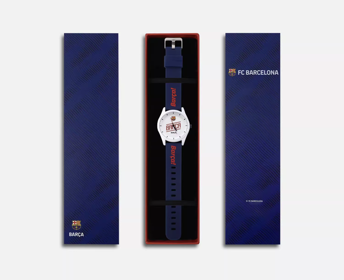 Barcelona Watch Silicone Strap Water-Resistant