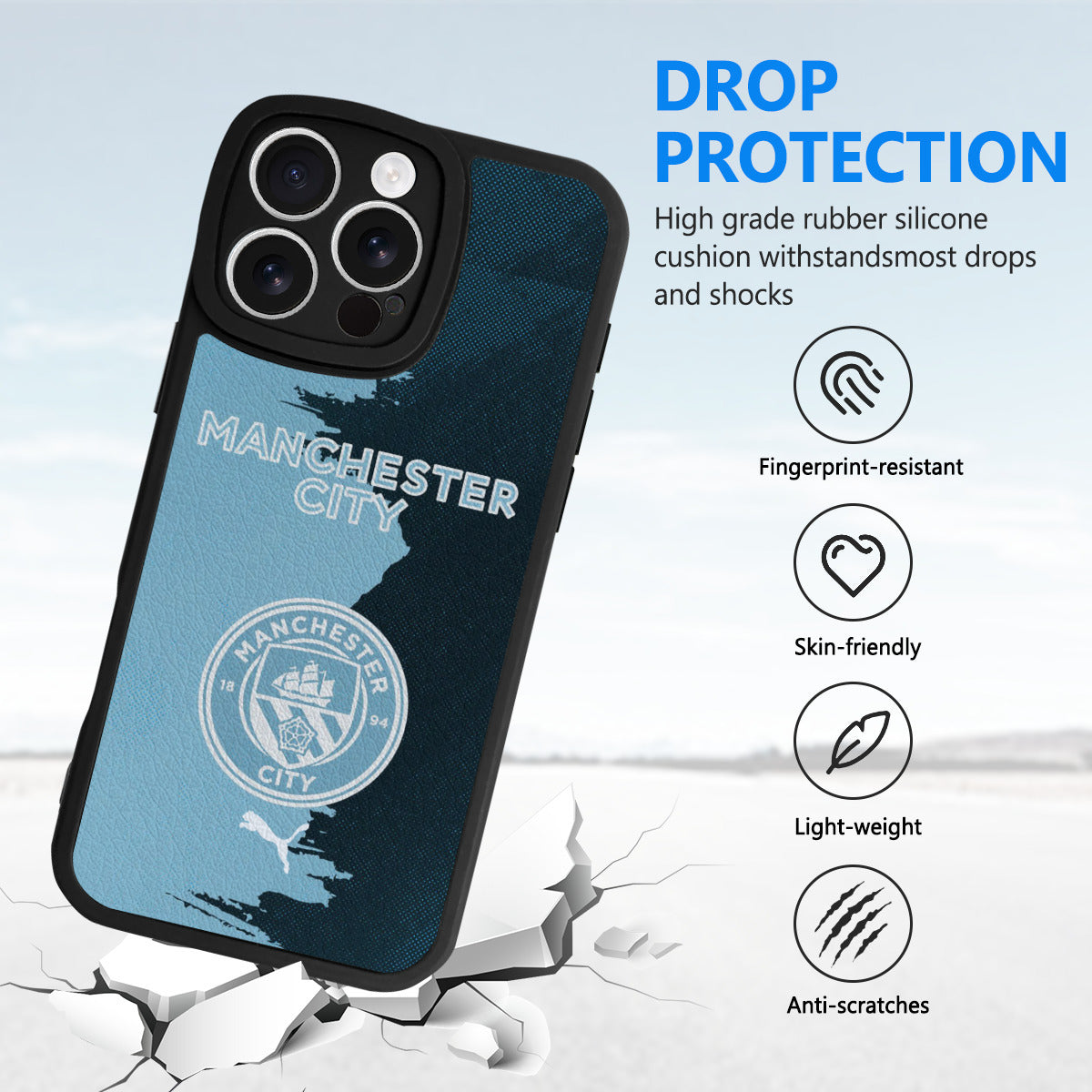 Mancity iPhone Case
