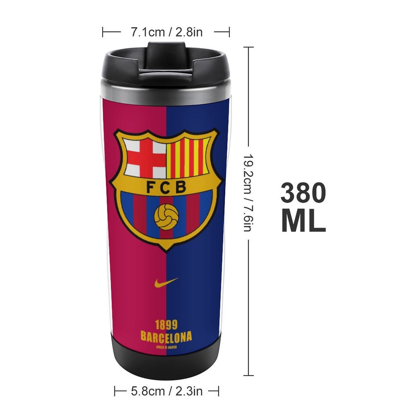 Barcelona iPhone Case + Sports Water Bottle / free shipping