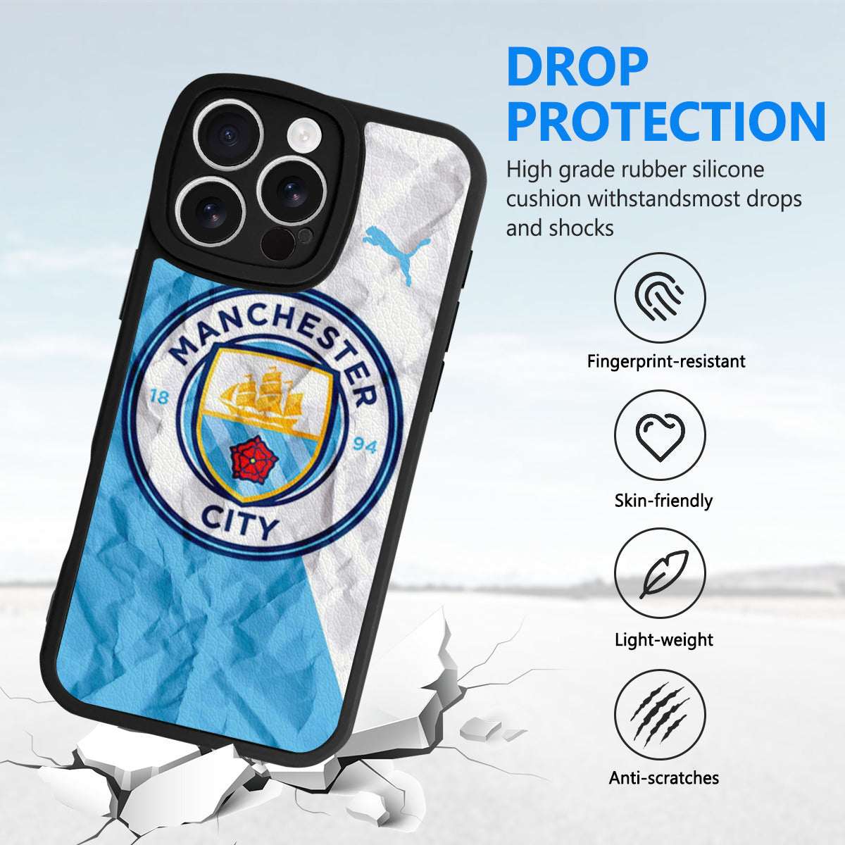 Mancity iPhone Case