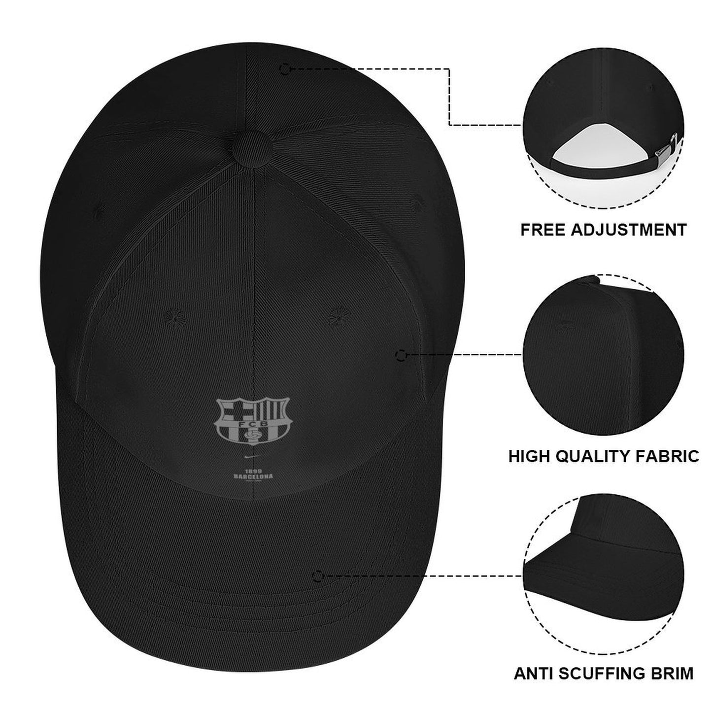 Barcelona Crest Cap
