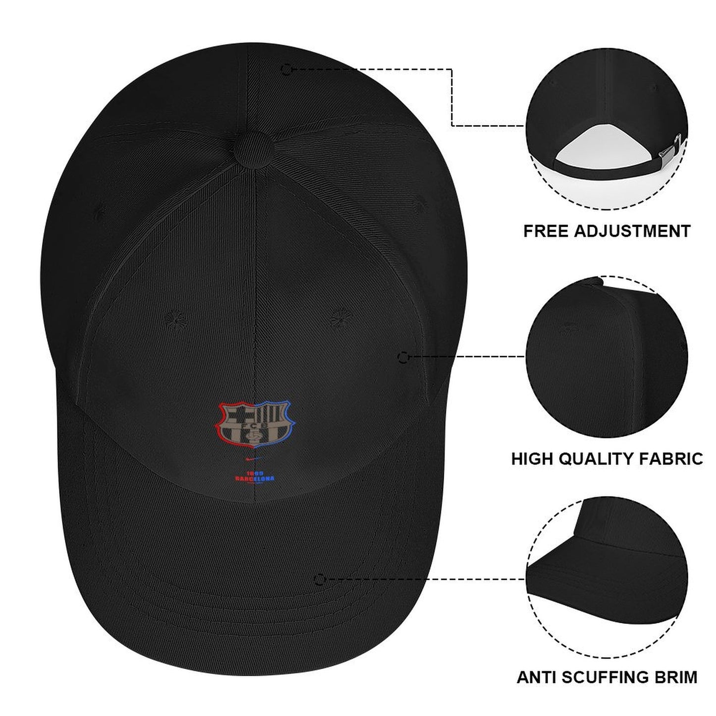Barcelona Crest Cap