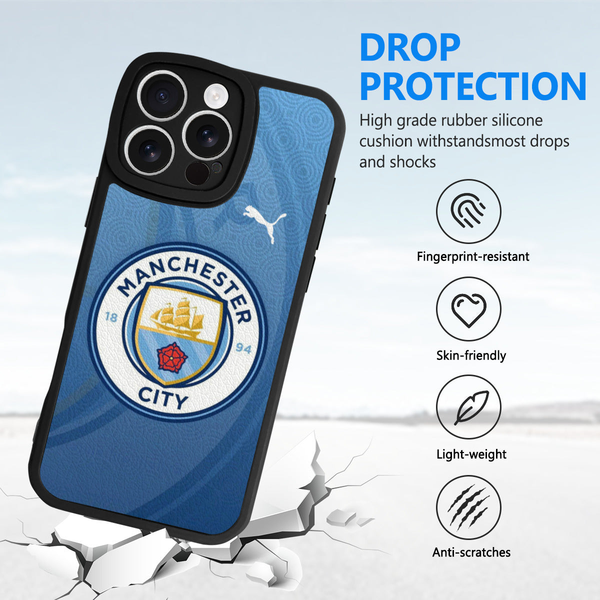 Mancity iPhone Case