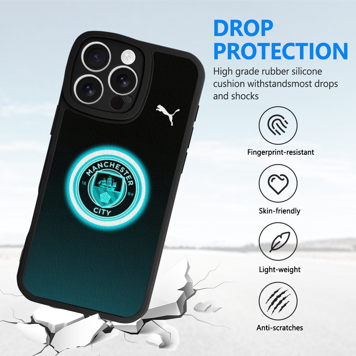 Mancity iPhone Case