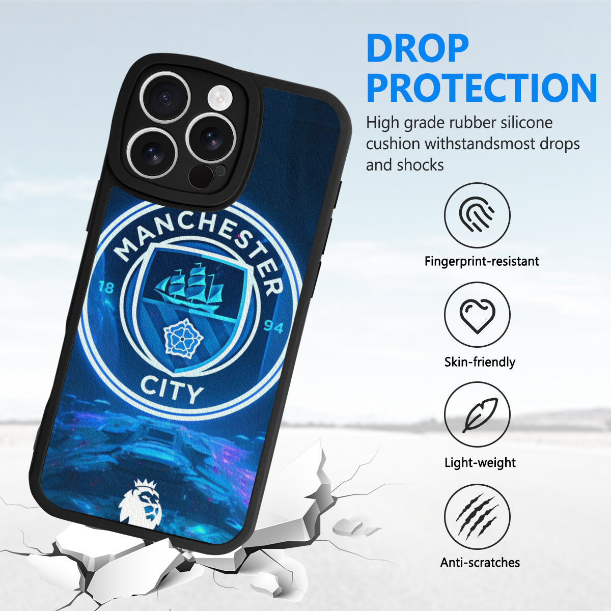 Mancity iPhone Case