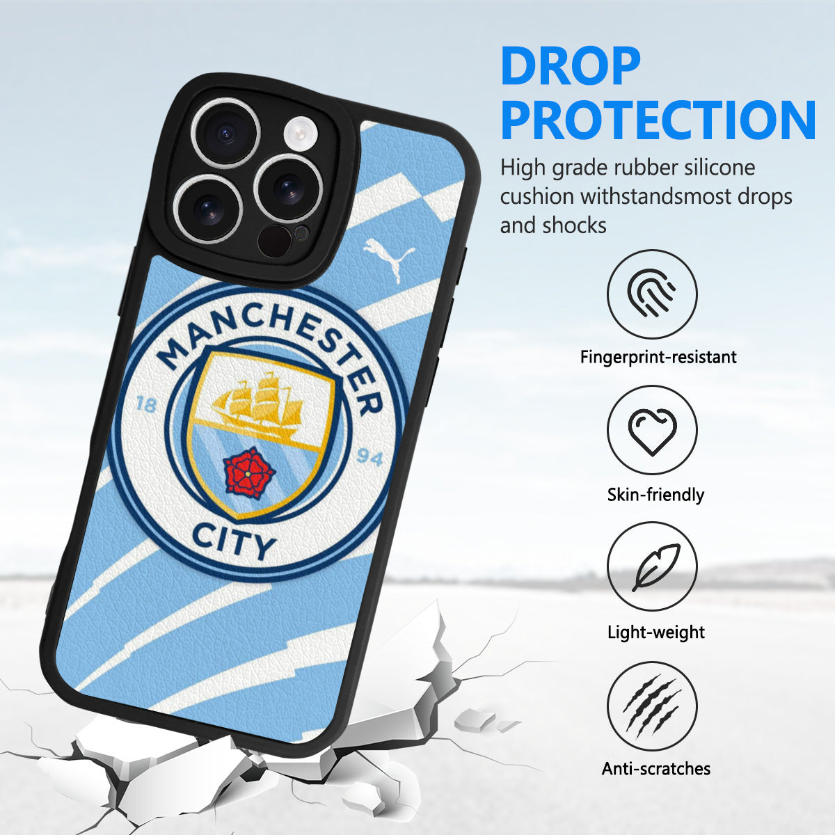 Mancity iPhone Case