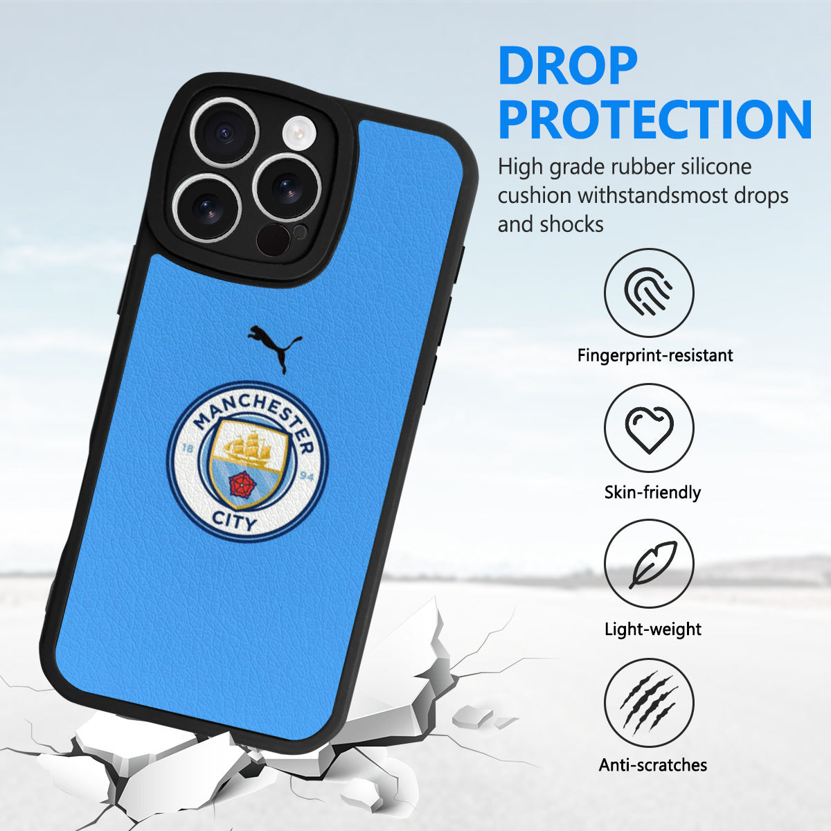 Mancity iPhone Case