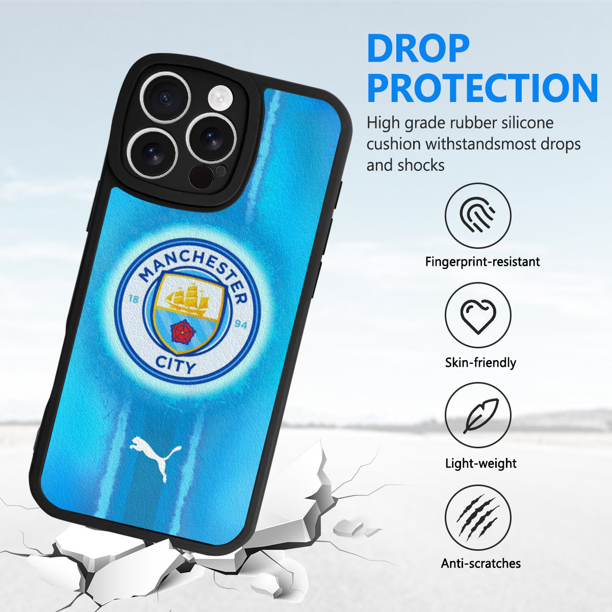 Mancity iPhone Case