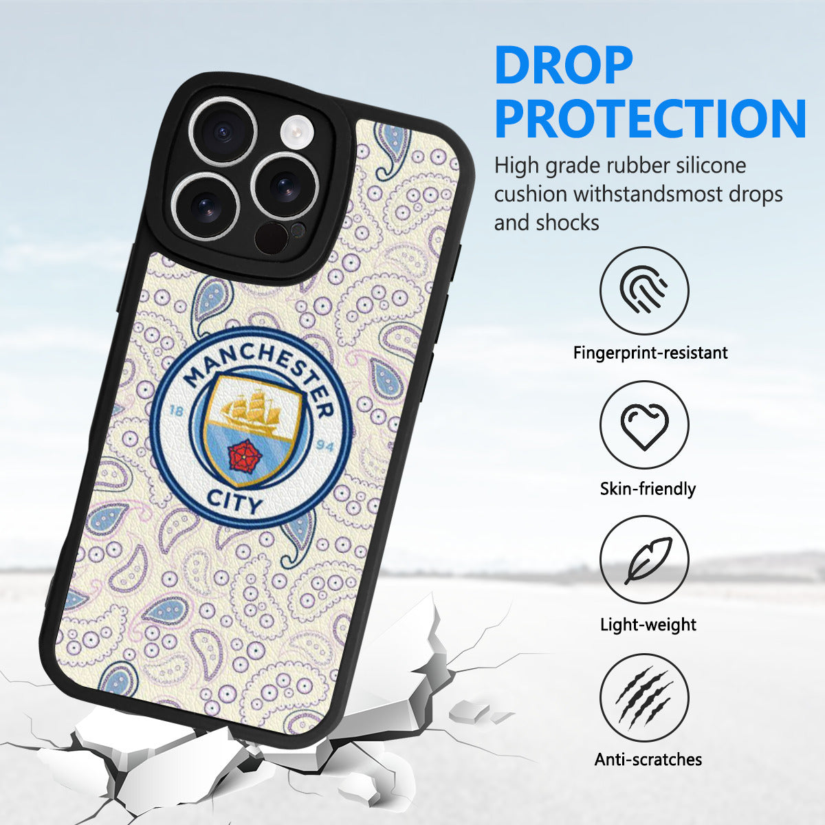 Mancity iPhone Case