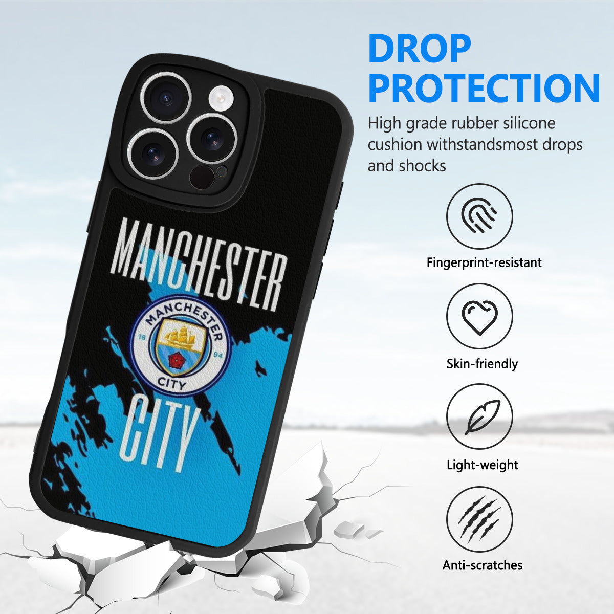 Mancity iPhone Case