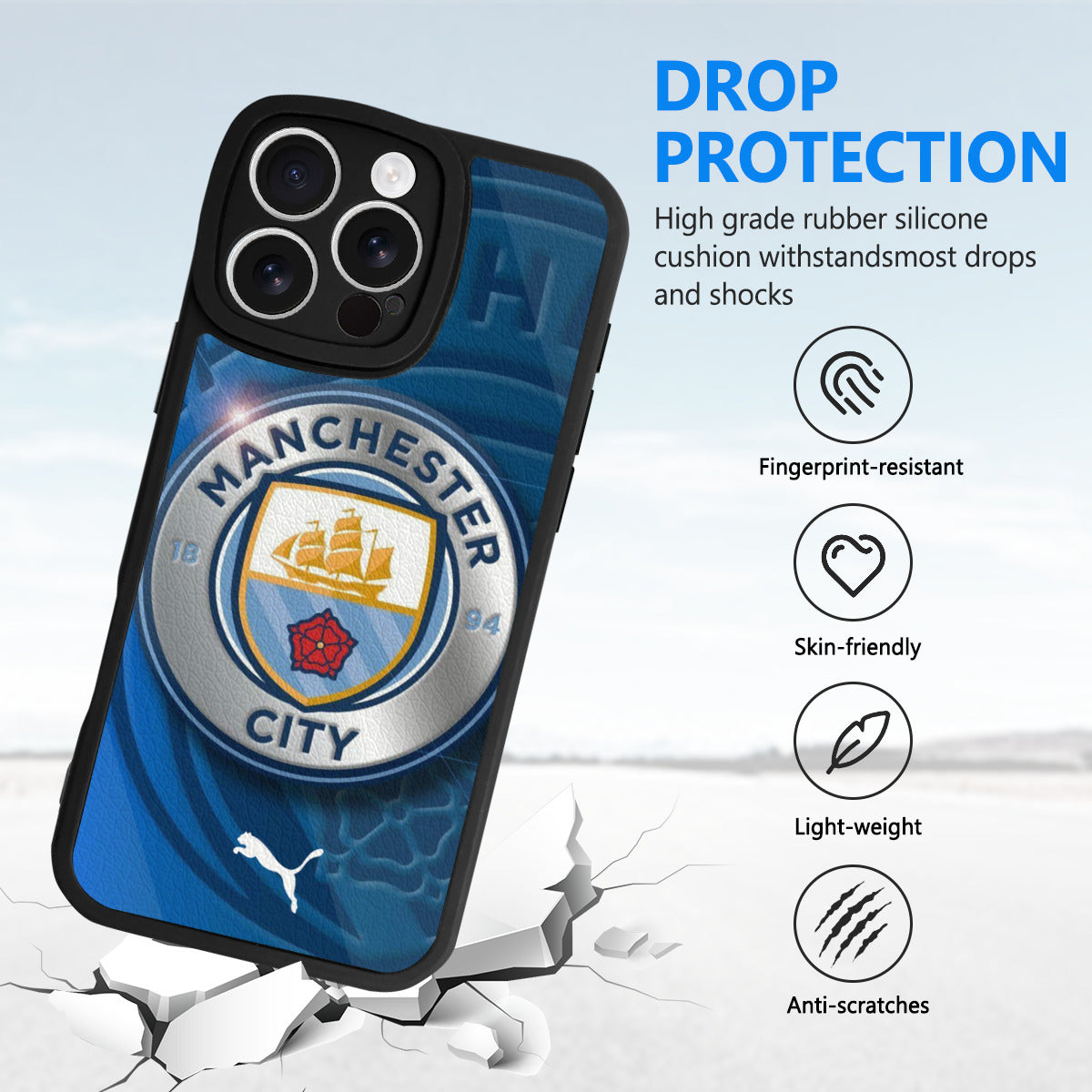 Mancity iPhone Case