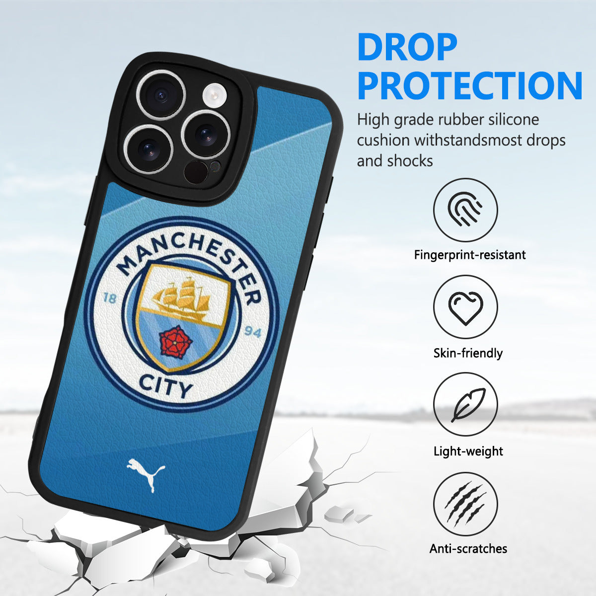 Mancity iPhone Case