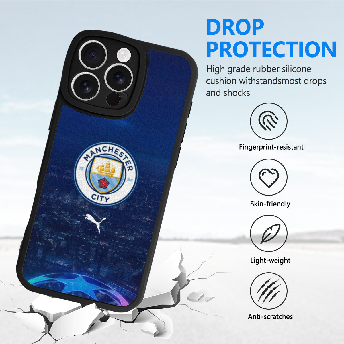 Mancity iPhone Case