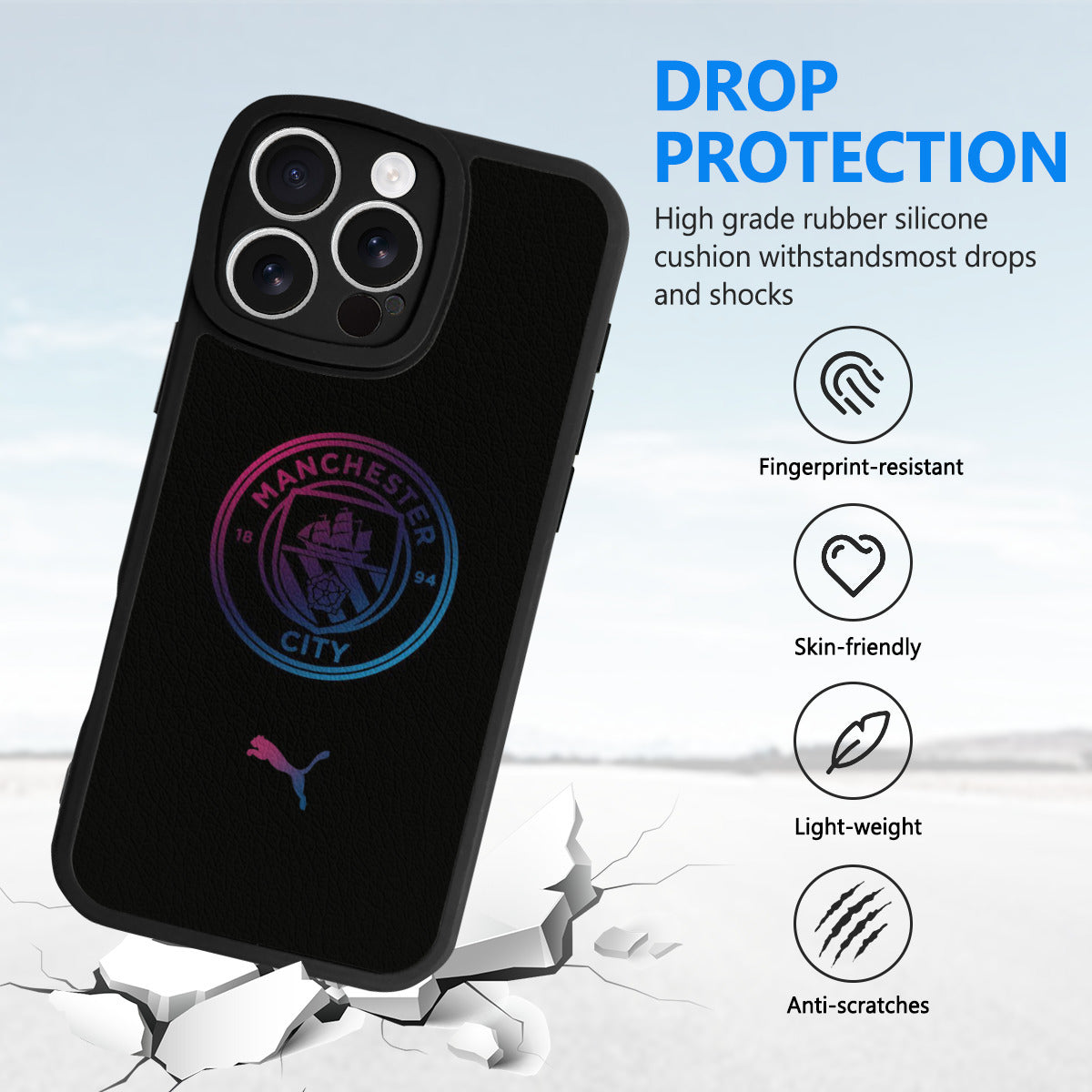 Mancity iPhone Case