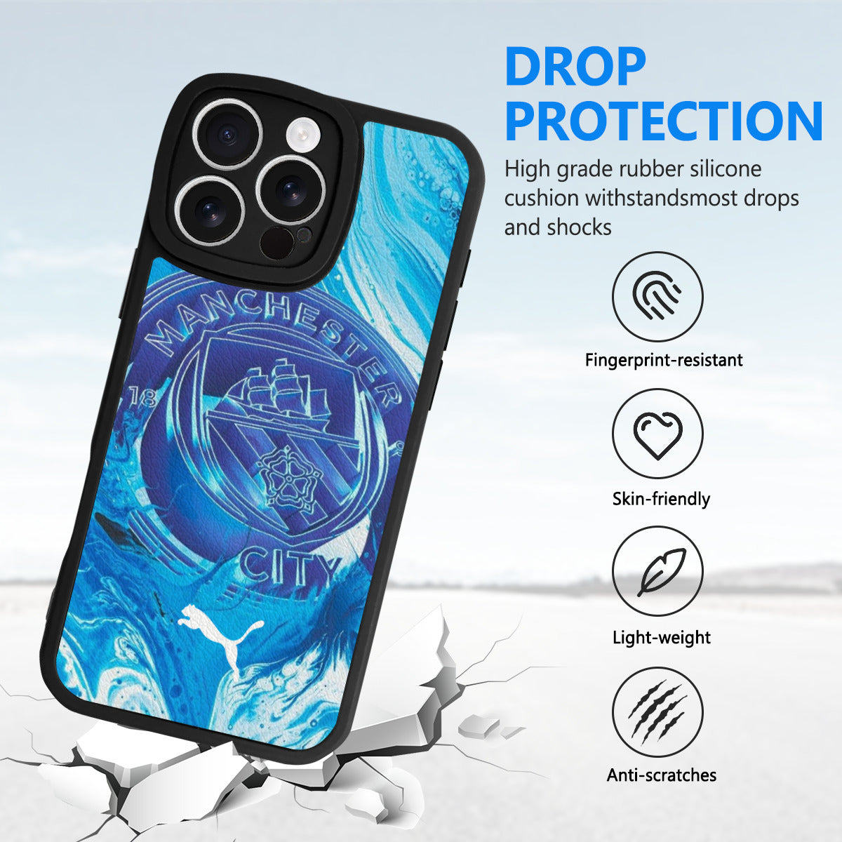 Mancity iPhone Case