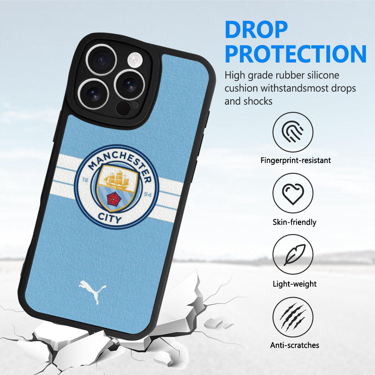 Mancity iPhone Case