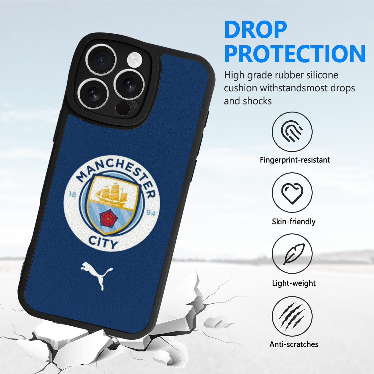 Mancity iPhone Case