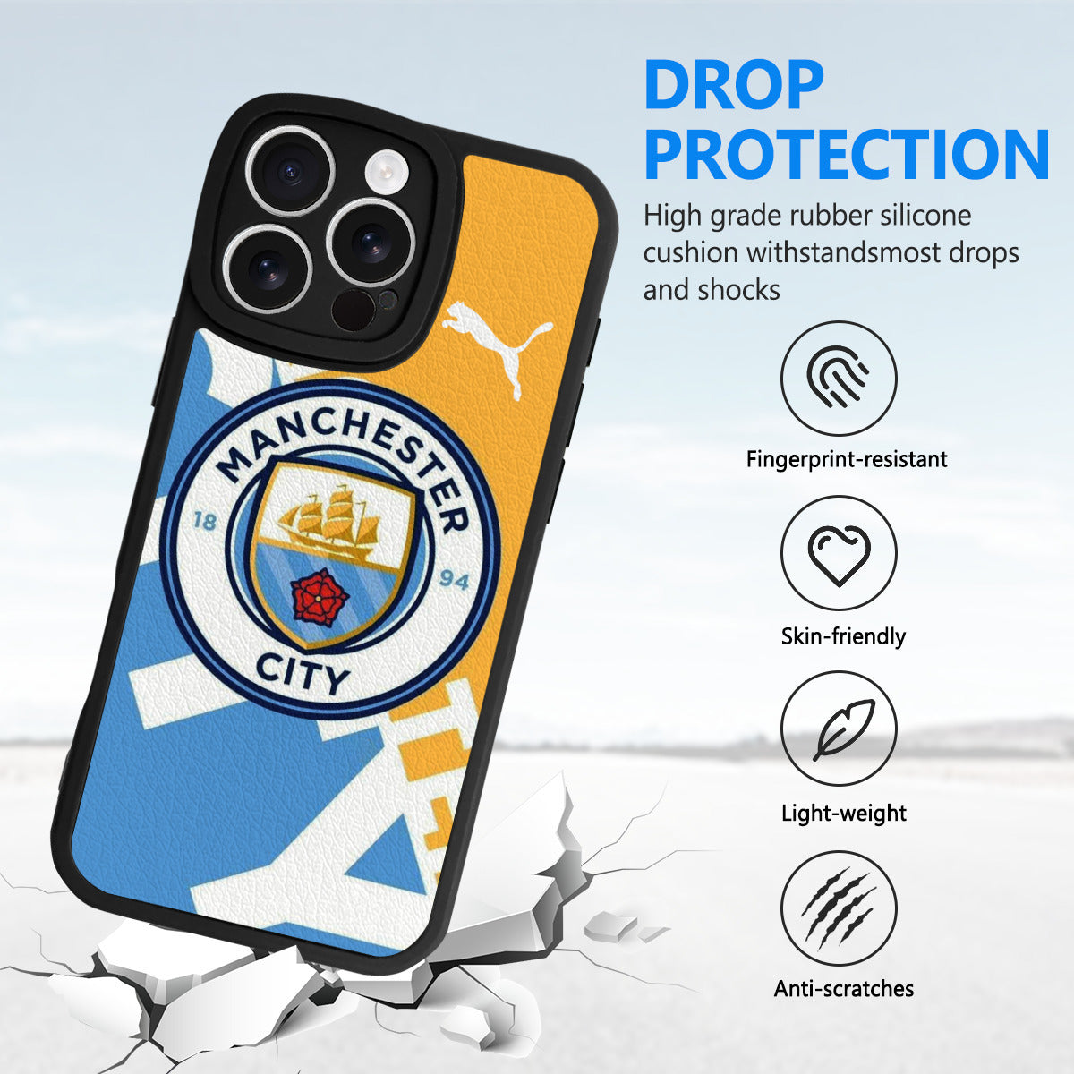 Mancity iPhone Case