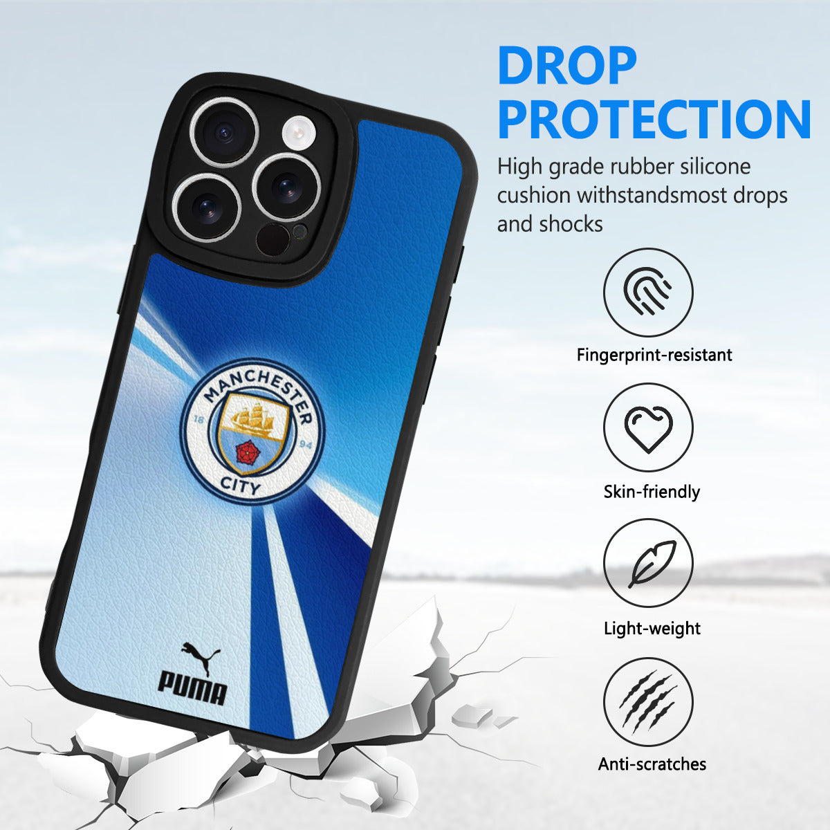 Mancity iPhone Case