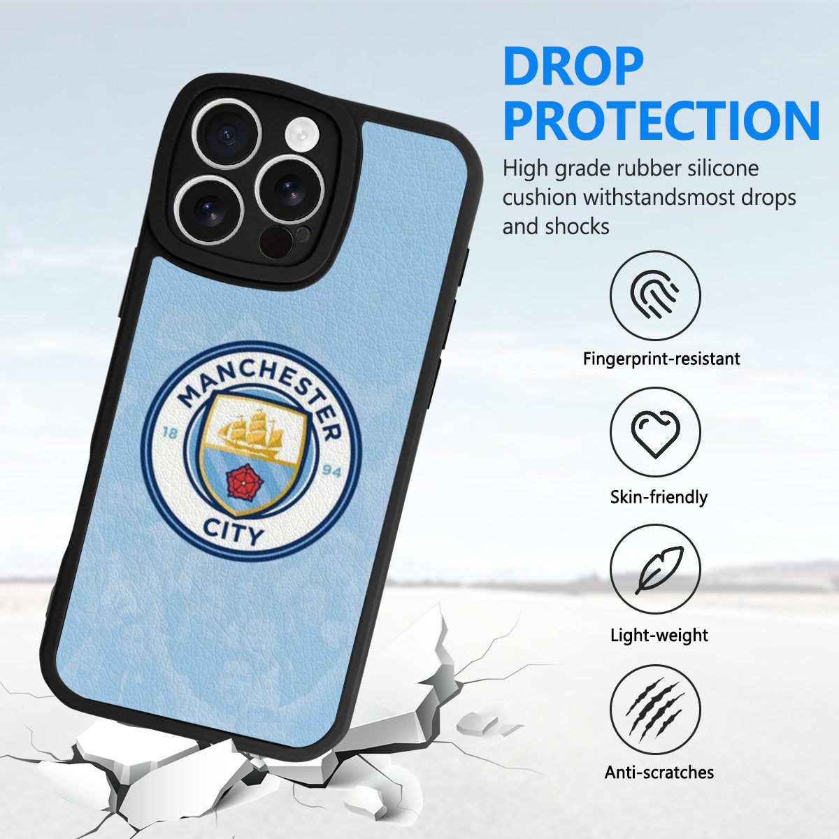 Mancity iPhone Case