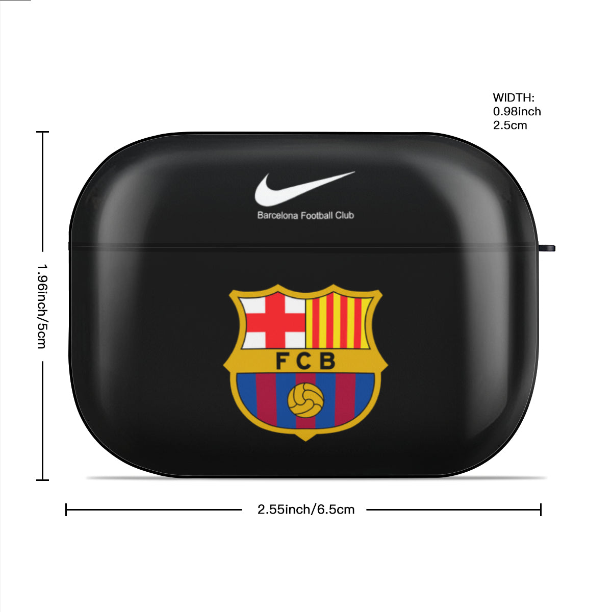 Barça Earbuds Case