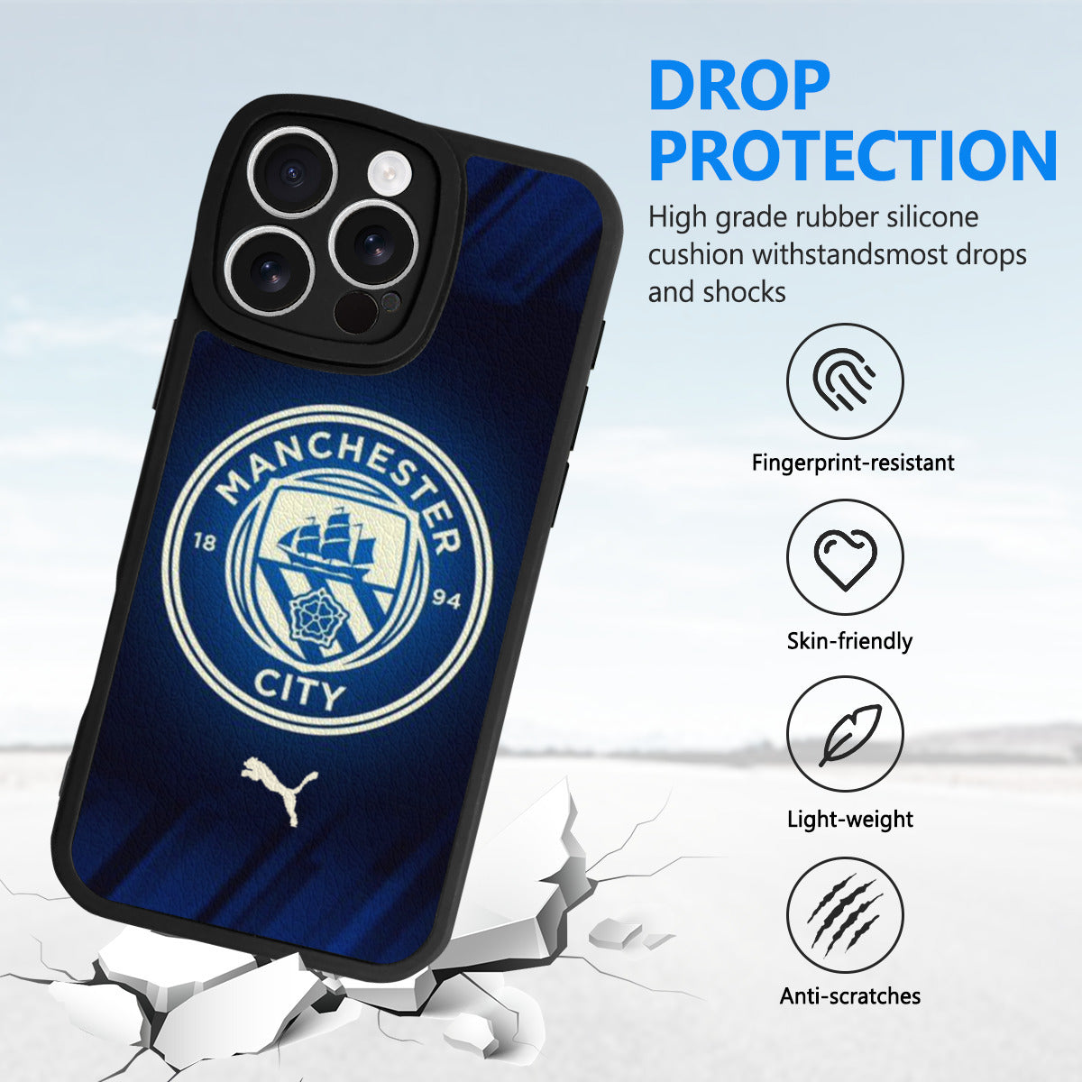 Mancity iPhone Case