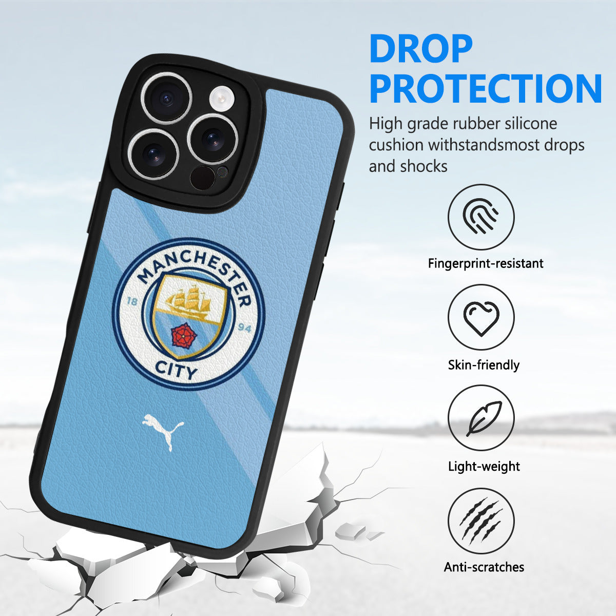 Mancity iPhone Case