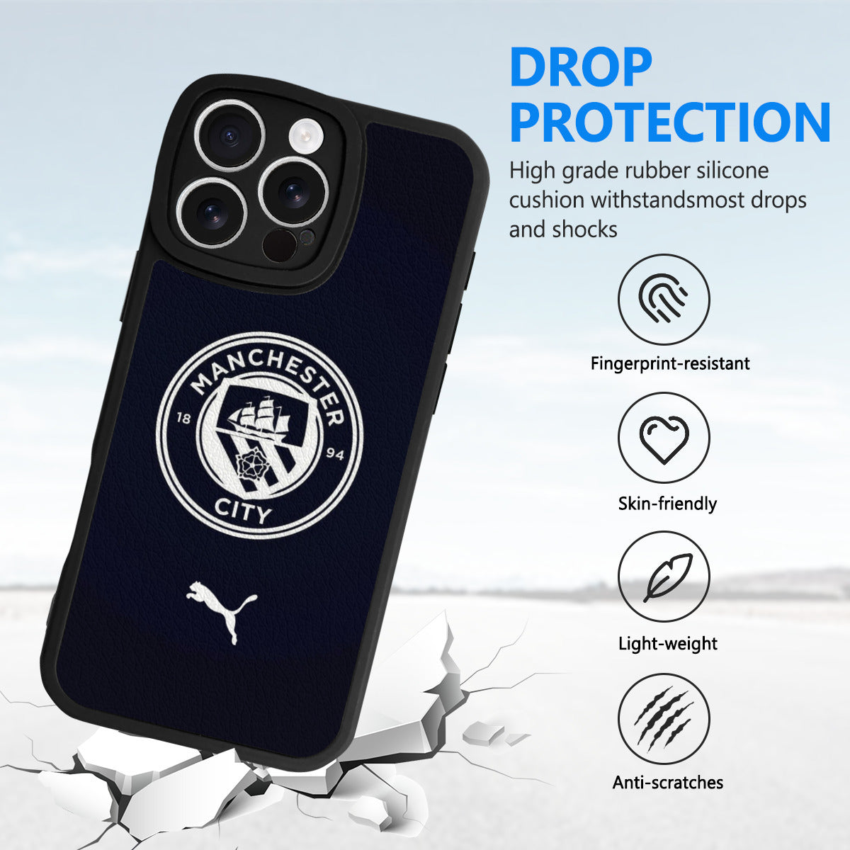 Mancity iPhone Case