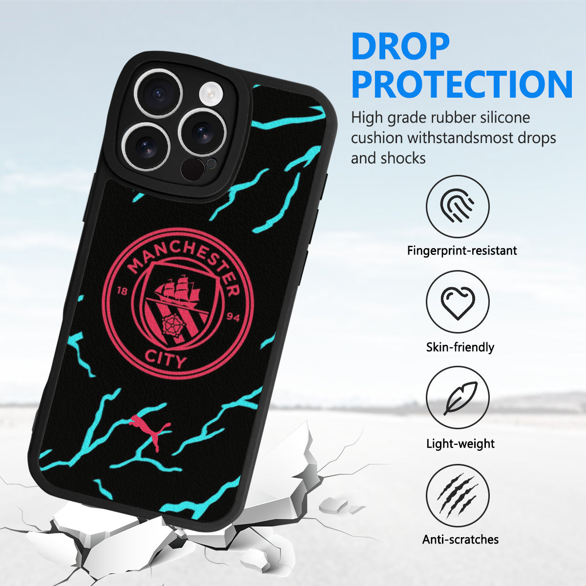 Mancity iPhone Case