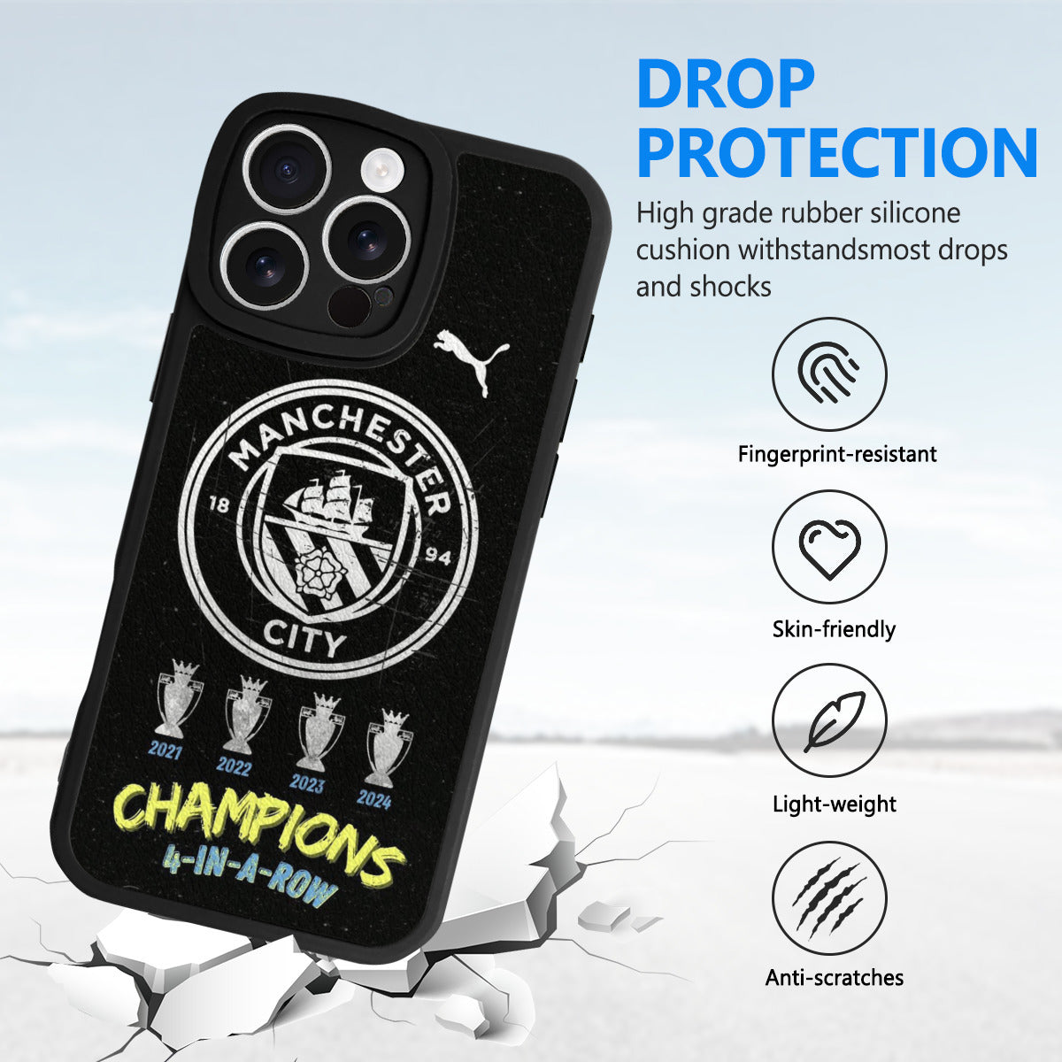 Mancity iPhone Case