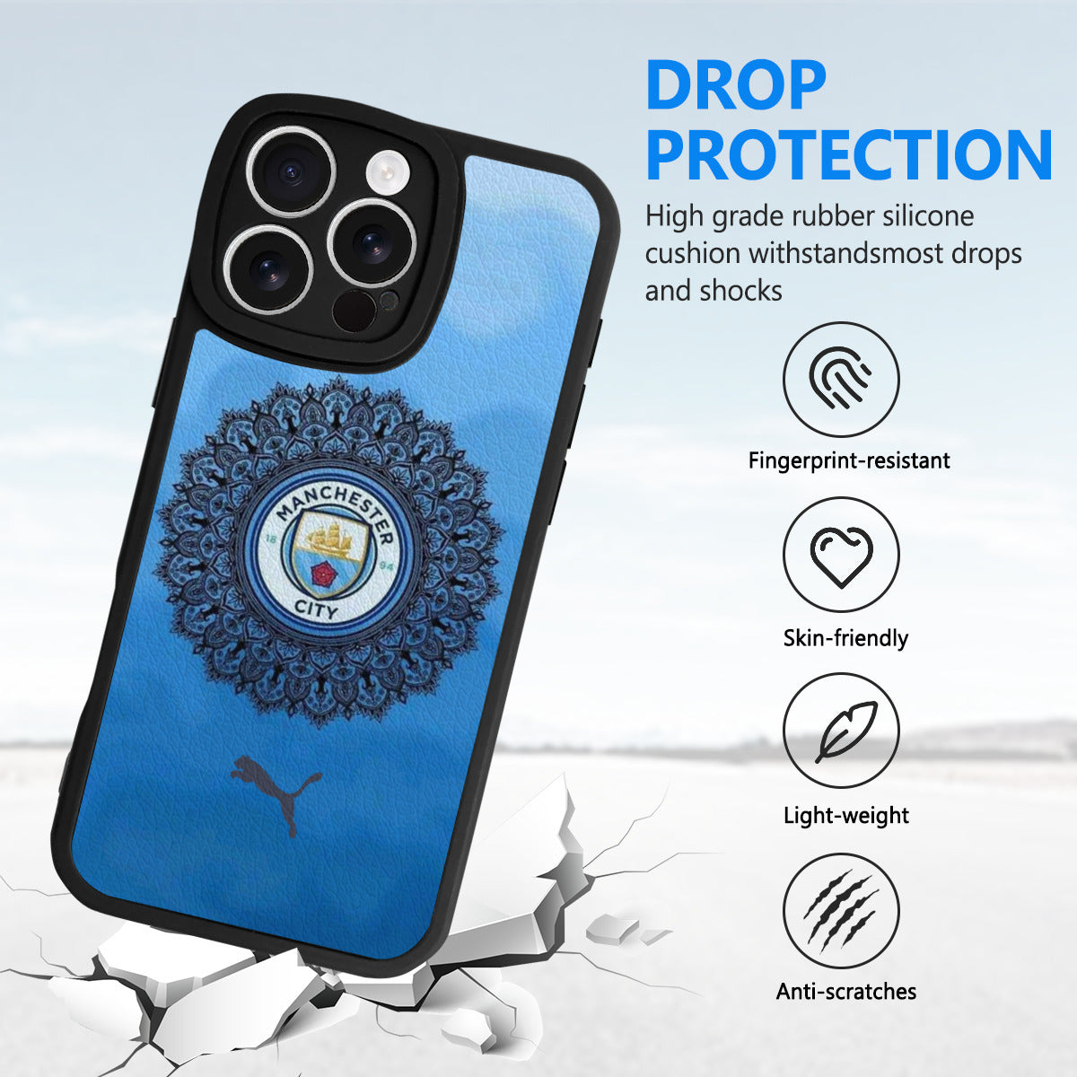 Mancity iPhone Case