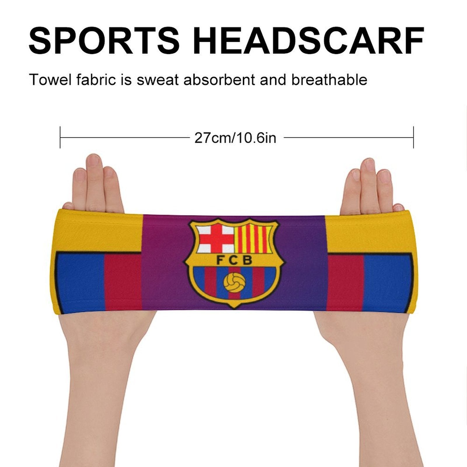 Barcelona Sports Sweatband