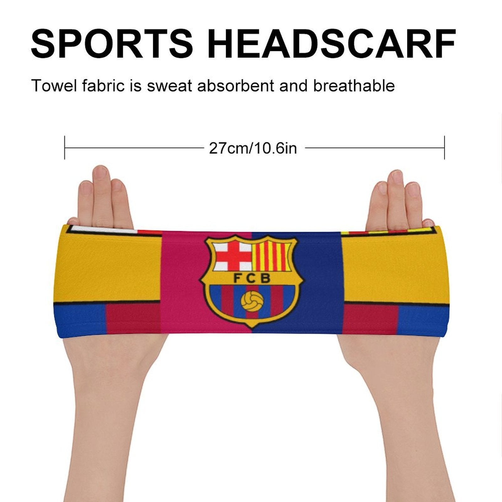 Barcelona Sports Sweatband