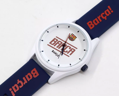 Barcelona Watch Silicone Strap Water-Resistant