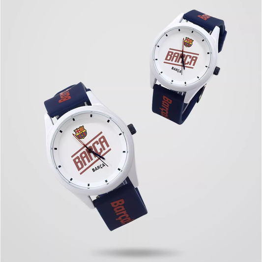 Barcelona Watch Silicone Strap Water-Resistant