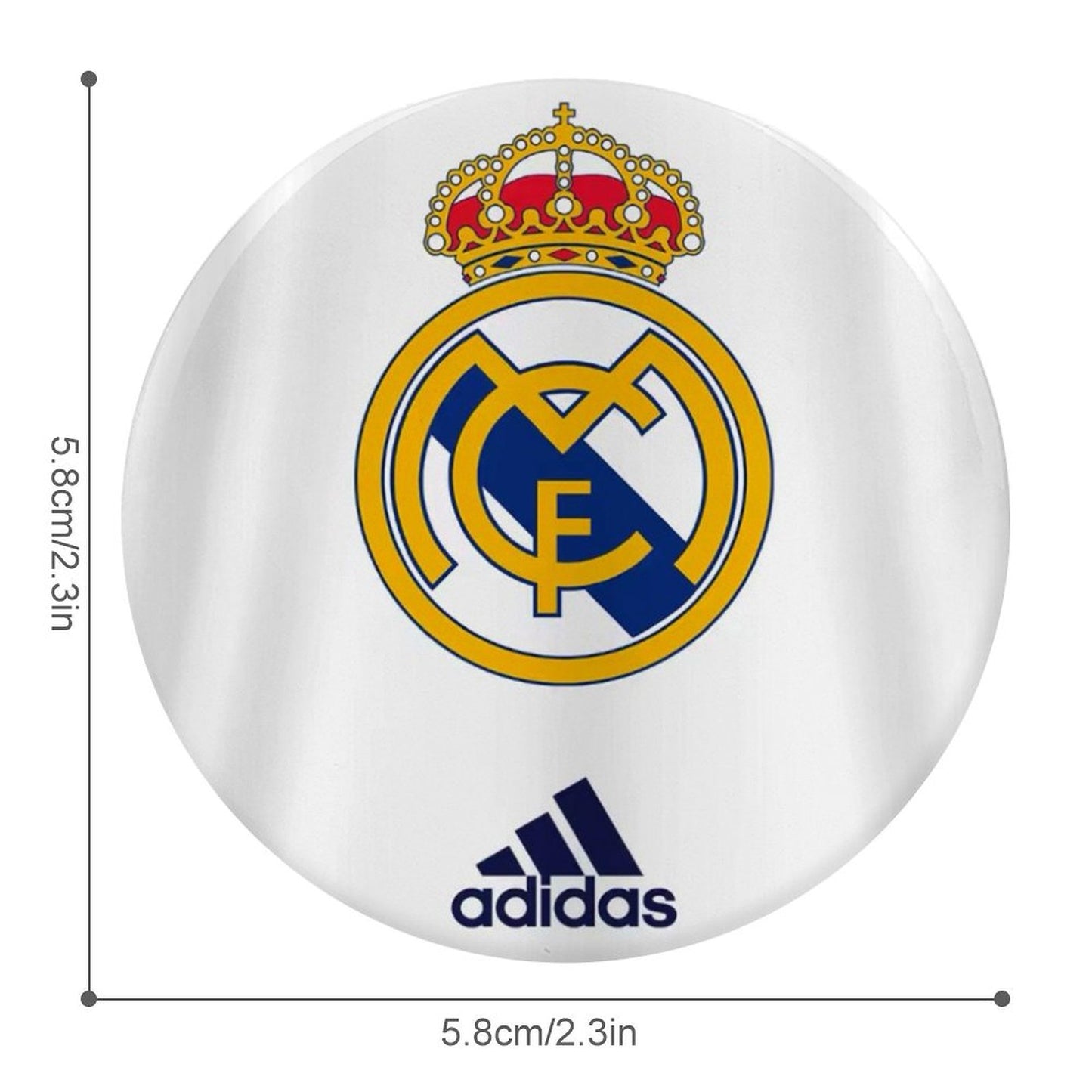 Real Madrid Brooch