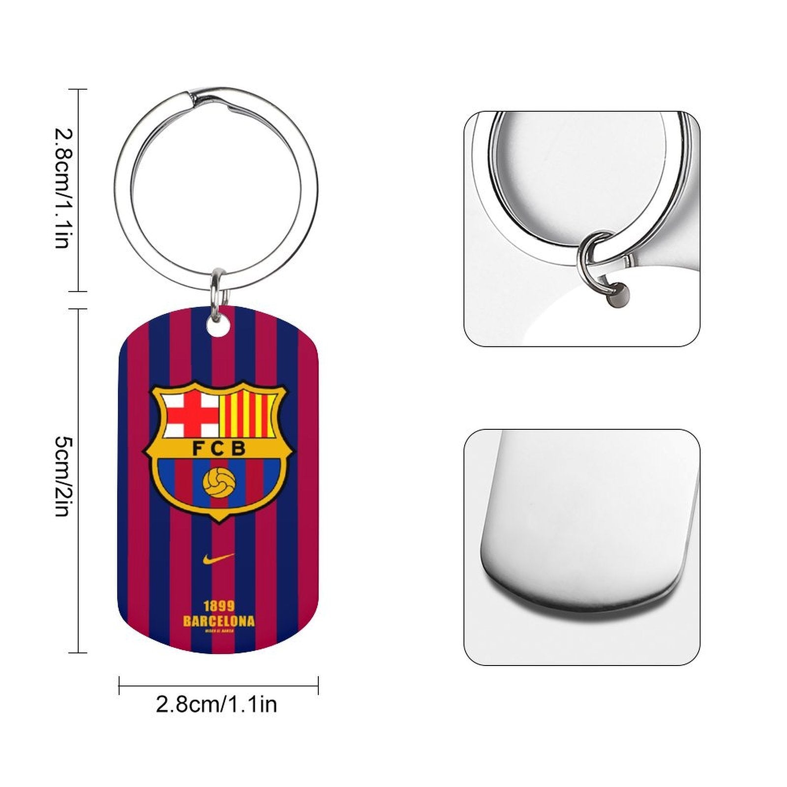 Barcelona Keychain