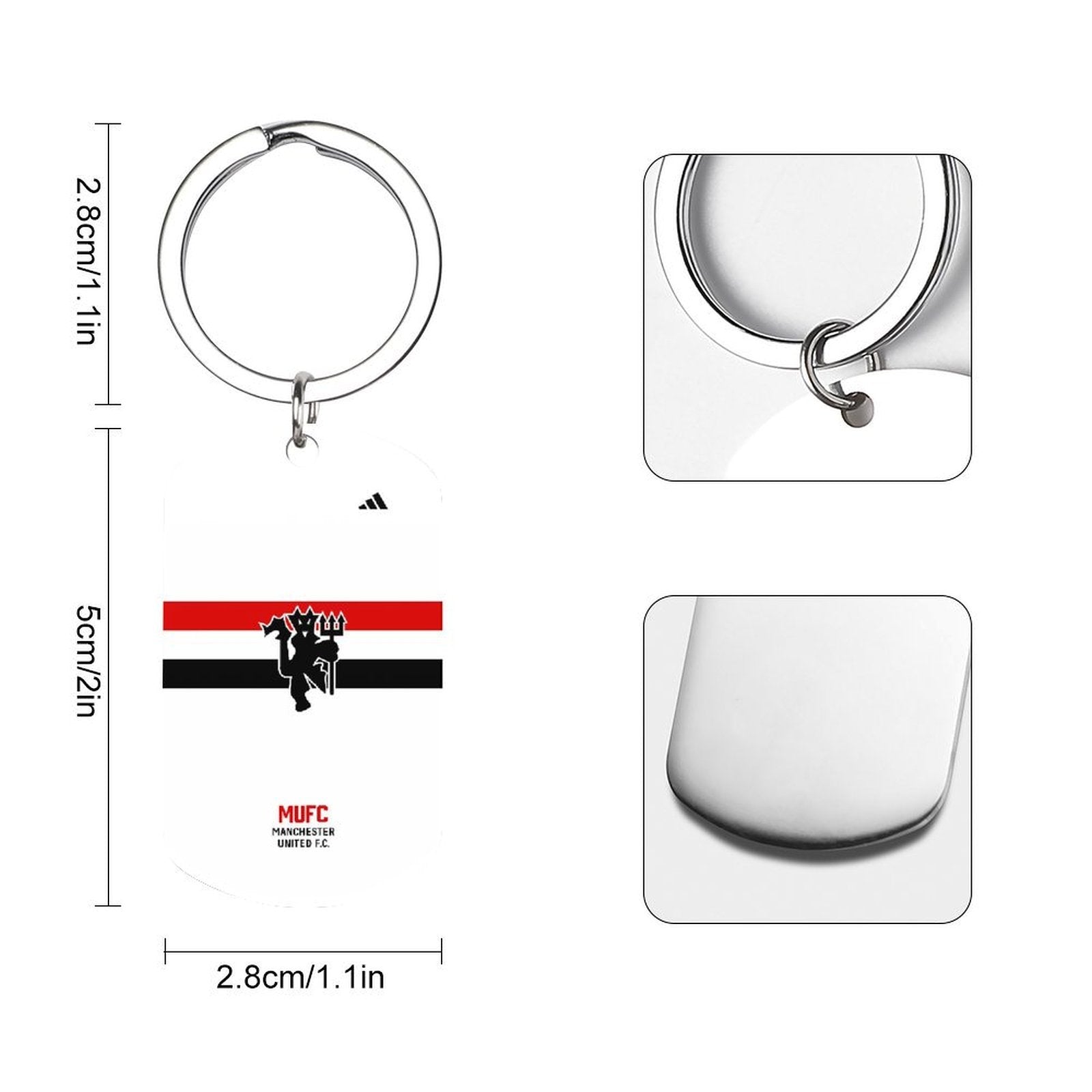 MANCHESTER UNITED KEYCHAIN