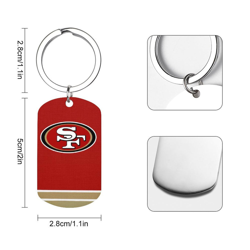 49ERS KEYCHAIN